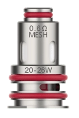 The GTX 0.6Ω Mesh Coil, offering a loose MTL draw with excellent flavor, great for a professional vape setup.