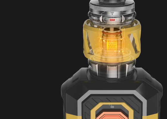 Sub-ohm tank powered by COREX technology, delivering bold flavor and dense vapor. Ideal for sub ohm vape fans and direct to lung vape enthusiasts.
