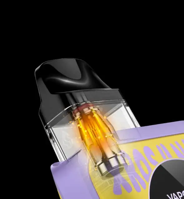 Vaporesso XROS 4 NANO – equipped with COREX 2.0 mesh coil heating technology for the best MTL vape flavor and coil longevity.